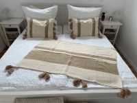 Kissenhüllen Boho beige braun Plaid Quasten J-Line Kr. Passau - Passau Vorschau