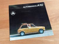 AUTOBIANCHI A112, früh. Prospekt, ca. 1970, 4 S., dt., FIAT, RAR! Kr. Dachau - Dachau Vorschau