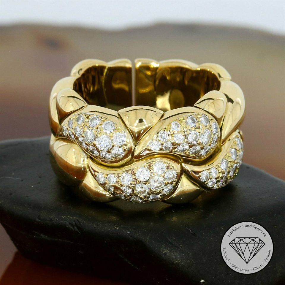 Wert 7.900,- Wempe Ring 0,98 ct 750 Gelb Gold 18k xxyy 160721 in Dortmund