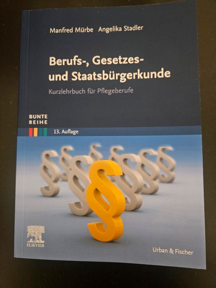 Pflegebuch Gesetze/Recht in Eggenfelden