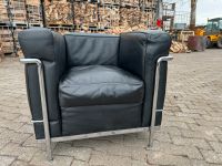 Original Cassina le corbusier lc2 Sessel Leder schwarz Münster (Westfalen) - Centrum Vorschau