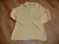 Strick-Pullover gelb von Laura Kent, Polo-Kragen, Gr. 44, wie NEU Nordrhein-Westfalen - Werl Vorschau