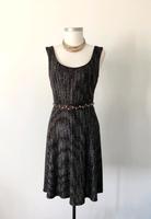 Kleid | Violeta | schwarz silber | Größe L Bayern - Freising Vorschau