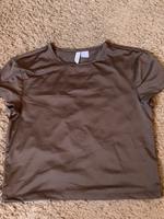 Shirt v. H&M - braun - Gr. M - kurzarm Hessen - Büdingen Vorschau