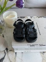 Zara Leder Sandalen schwarz 25 Klett Niedersachsen - Cloppenburg Vorschau