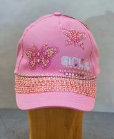 Girlie Cap rosa mit Strass-Verzierung Hessen - Kassel Vorschau