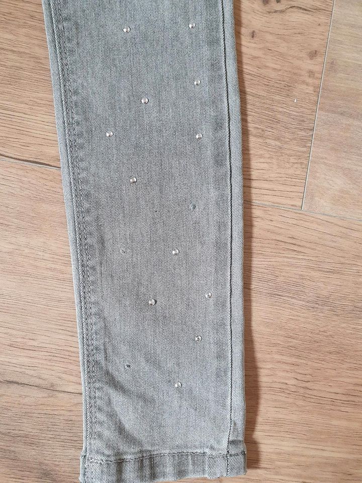 Name it Jeans grau mit Pailletten Größe 140 in Hamburg