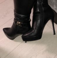 Versace Leder Stiefeletten schwarz 39.5 Eimsbüttel - Hamburg Rotherbaum Vorschau