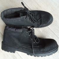 Halb-/Schnürschuhe, Gr.43/42, schwarz, echtLeder, kräftige Boots Köln - Zollstock Vorschau