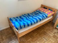 Ikea Kinderbett aus Holz inkl. Matratze und Laken 160x70 Bad Godesberg - Schweinheim Vorschau