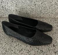 Damenschuhe geflochten schwarz Hessen - Schöneck Vorschau