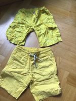 gelbe Shorts kurze Hosen Topolino Palomoni Gr.104 Düsseldorf - Wittlaer Vorschau