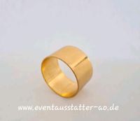 Verleih von goldenen Serviettenringen für Hochzeiten und Events Rheinland-Pfalz - Andernach Vorschau