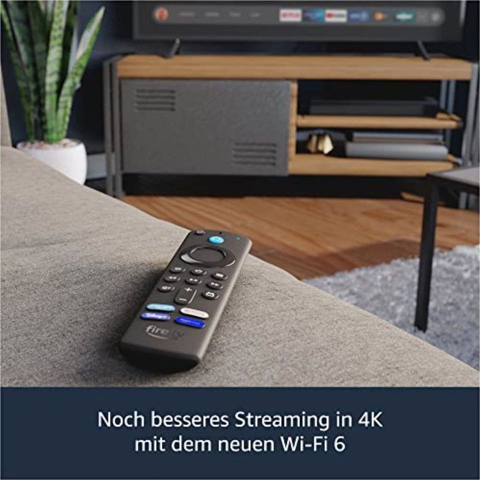 Fire TV Stick 4K MAX Ultra HD WiFi 6 | mit Alexa-Sprachfernbedien in Berlin