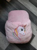 Einhorn Fußsack Fußwärmer oder Kissen mit Versteck neuwertig Niedersachsen - Peine Vorschau