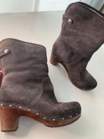 UGG Stiefelette mit Fell zum Umschlagen Gr. 38 grau Thüringen - Gotha Vorschau