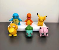 6er Set Pokemon Figuren Schiggy Glumanda Pikachu Bisasam Enton Nordrhein-Westfalen - Herten Vorschau
