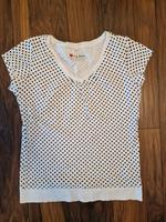 Gr 36/38 BPC Bonprix Damen Oberteil Shirt weiß Sachsen - Radeberg Vorschau