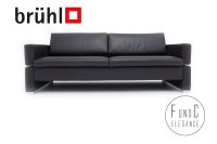 Brühl & Sippold Tomo Dreisitzer Sofa Couch Leder braun Nordrhein-Westfalen - Unna Vorschau