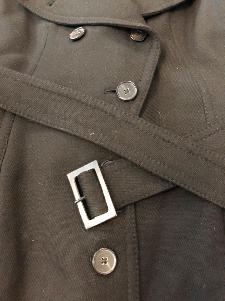 36 Drykorn klassischer Trenchcoat Mantel schwarz in München