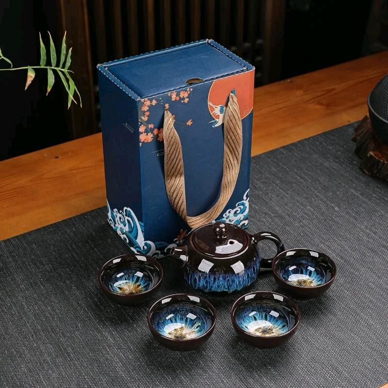 Geschenkset Asiatisch / Chinesisches Tee-Set aus Keramik in Neuenkirchen