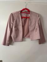 Satin Bolero Blazer in rosa Größe 42 Kr. München - Haar Vorschau