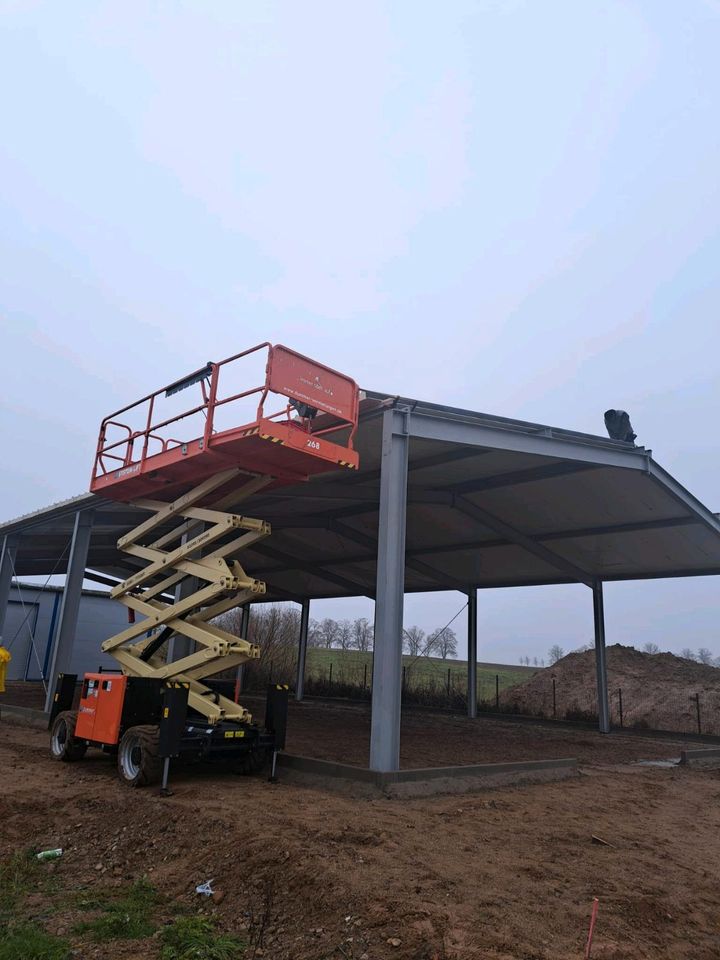 Neue Stahlhalle/Stahlkonstruktion 15x20m. in Wittstock/Dosse