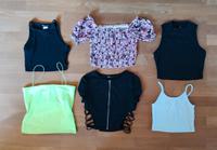 Oberteile Tops T-Shirts XS S Crop Cutout Amisu Shein Tally Weijl Hessen - Burghaun Vorschau