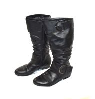 ARRIGO BELLO Damen Stiefel Bikerstiefel Schwarz mit Schnalle 38 Hessen - Herleshausen Vorschau