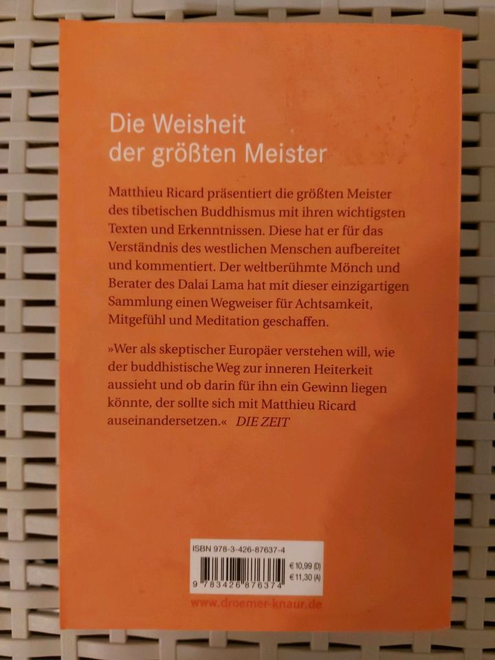 Matthieu Ricard 3 Bücher Glück und Der Mönch und der Philosoph in Berlin