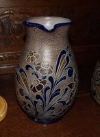 25cm hohe westerwälder Keramik Kanne Vase Krug Hessen - Biebertal Vorschau