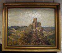 Ölbild Burg Trifels in der Pfalz Gemälde Nordrhein-Westfalen - Bergisch Gladbach Vorschau