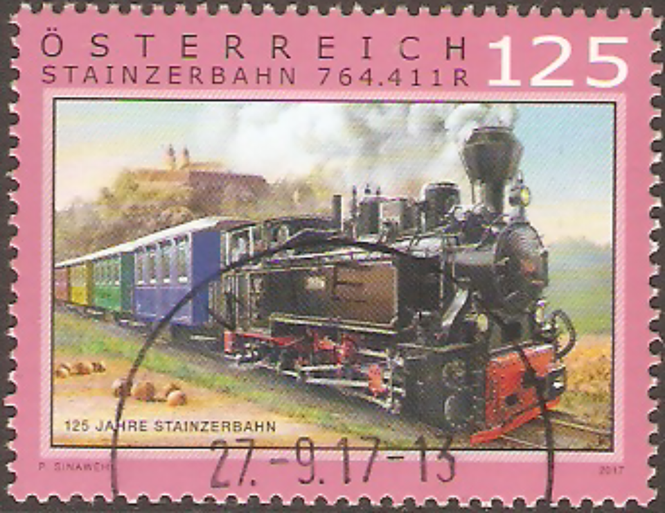 Österreich 3346 ° Transport - Lokomotive Eisenbahn - Stainzerbahn in Kamen