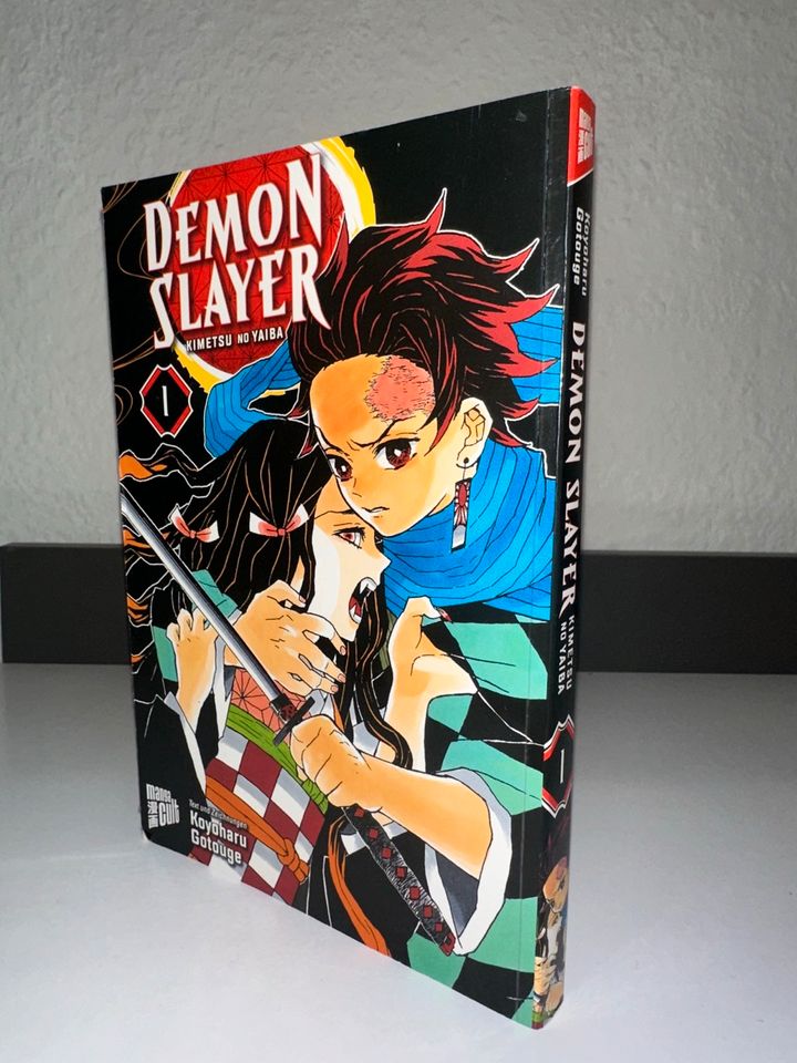 Demon slayer mangas deutsch 1-10 ( verhandelbar ) in Berlin