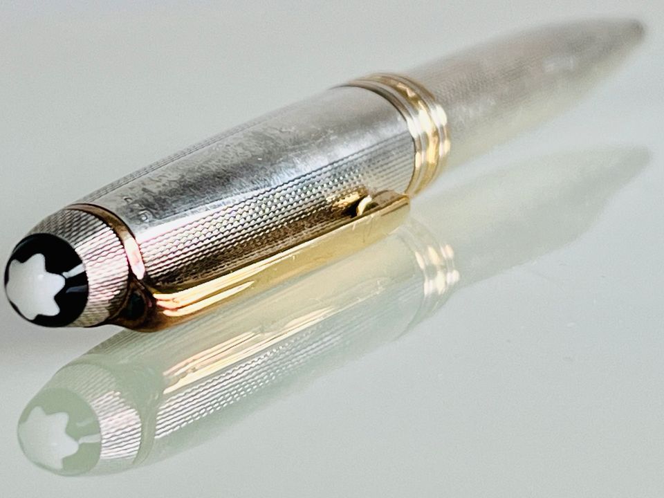 Montblanc Meisterstück Solitaire 925 Silber No.164 Kugelschreiber in Bad Homburg