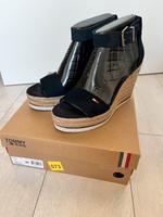 Wedges, Sandalen von Tommy Hilfiger, 40, blau, nur kurz getragen Nordrhein-Westfalen - Bad Driburg Vorschau