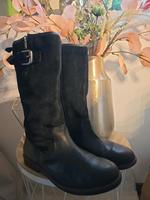 Toller Leder  Wildleder Stiefel Reiterstiefel  Gr. 38 schwarz Hessen - Gießen Vorschau
