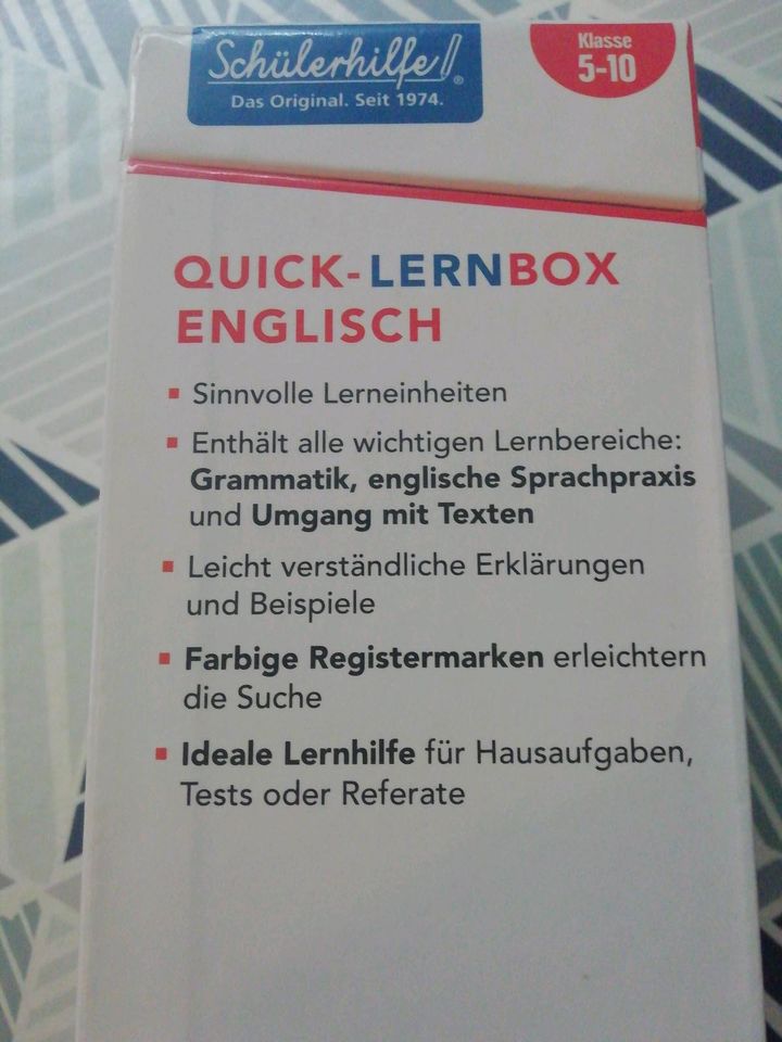 Englisch Quick-Lern-Box in Bad Kissingen