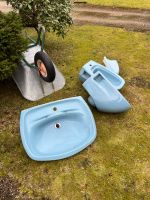 Toilette Bidet und Waschbecken mit sichtschutz zu verschenken Niedersachsen - Steimbke Vorschau