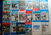 Länderspiel Oberliga Fußball DDR 60 Stück Programmeheft Sachsen - Pulsnitz Vorschau