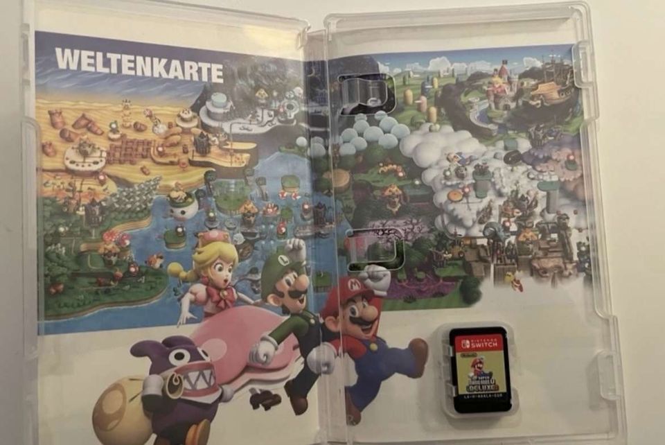 Super Mario Bros Deluxe für Switch in Schlüsselfeld