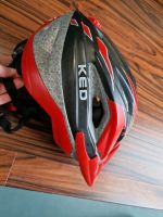 KED Fahrradhelm Junior 49-55 cm rot grau Bayern - Ruhstorf an der Rott Vorschau