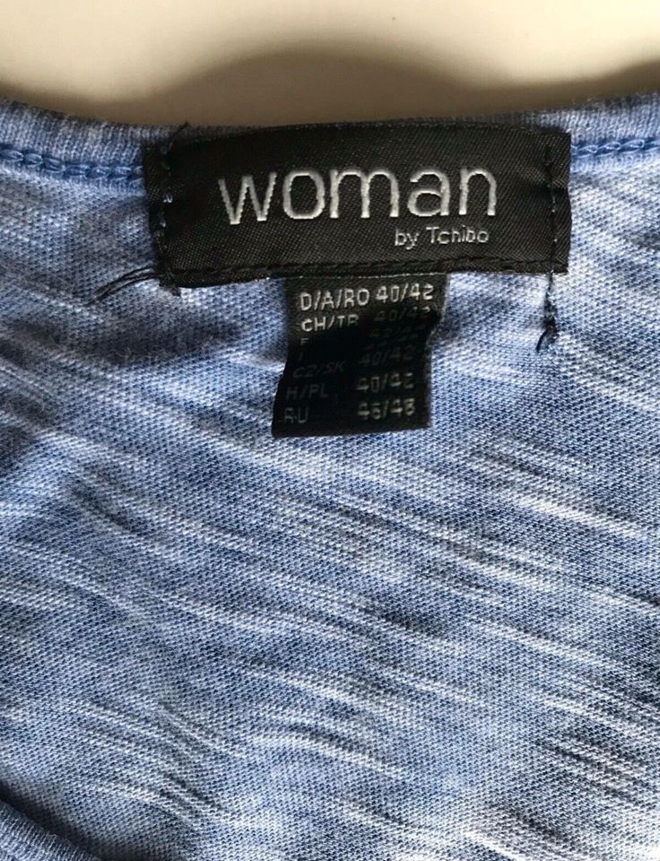 Neu - Schickes Kurzarm Shirt - Marke: Woman by Tchibo - Größe: 40 in Münster