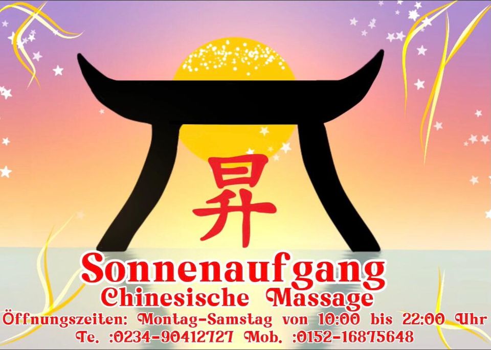 Chinesische Massage Sonnenaufgang in Bochum