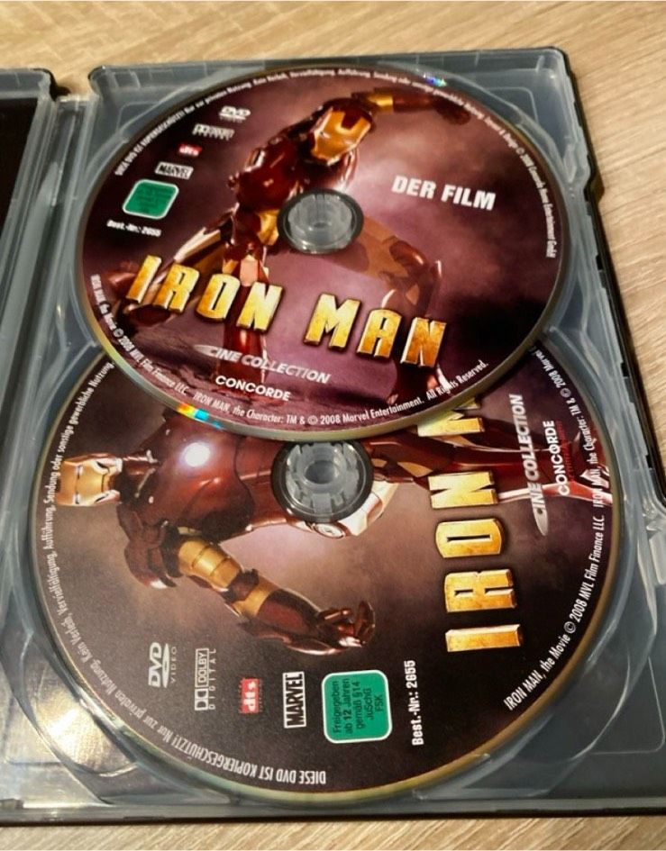 Iron Man Film DVD in Kalefeld