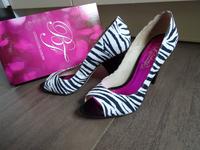 elegante Pumps mit Zebramuster Babylon Fashion Gr. 40 Dresden - Südvorstadt-Ost Vorschau