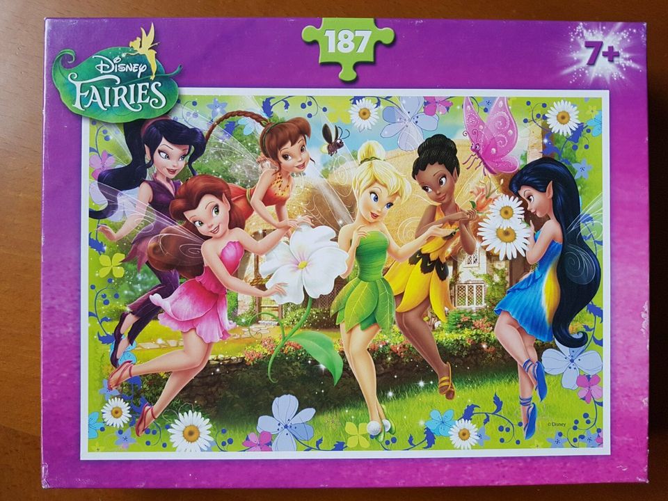 Disney Fairies Tinkerbell Feen Puzzle / 187 Teile in Wasenbach