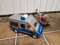 Polizeiauto von Playmobil mit Zubehör und Helikopter Bayern - Kolbermoor Vorschau