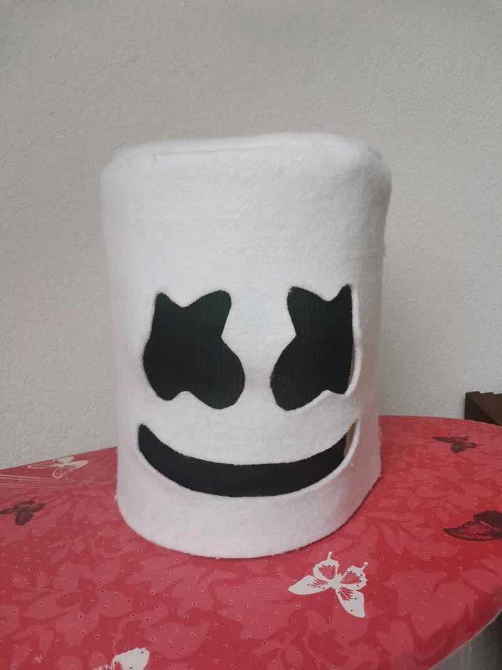 MarshMello Maske Halloween, fasching in Sinsheim