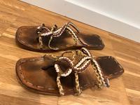 PRADA Sandalen 39 Strandschuhe Bast sand beige braun Berlin - Köpenick Vorschau